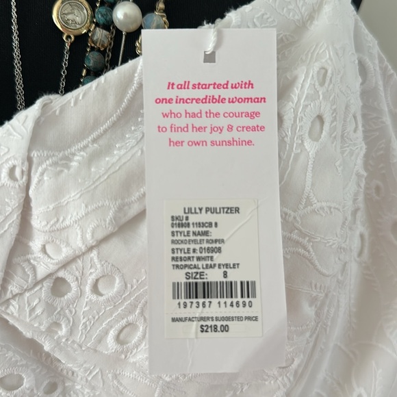 Lilly Pulitzer Resort White Romper - Picture 2 of 8